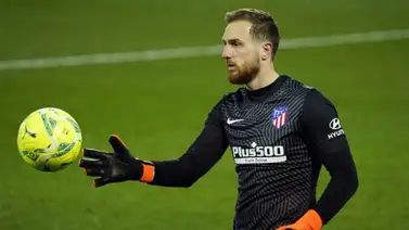 Jan Oblak no entrena y es duda para la Champions Jan Oblak no entrena y es duda para la Champions