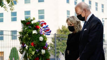 Biden honra a víctimas del 11 de septiembre en su discurso