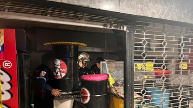 Al menos dos heridos tras explosión en un centro comercial en Los Teques