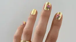 Pan de oro, una manicura en tendencia