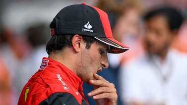 Carlos Sainz se quejó: Todo lo que podía salir mal, salió mal