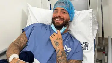Maluma es intervenido quirúrgicamente tras molestias en su rodilla Maluma es intervenido quirúrgicamente tras molestias en su rodilla