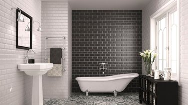 ¿Cuáles son los azulejos más adecuados para el baño?