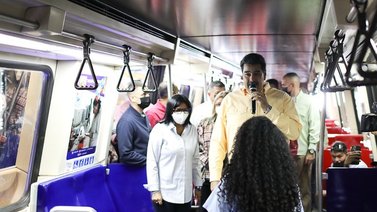 Gobierno Nacional despliega más de 1.000 efectivos de seguridad en el Sistema Metro de Caracas