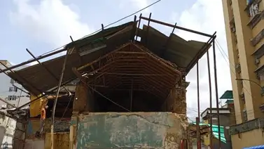 37 familias quedaron damnificadas tras desplome de pared en casa colonial 37 familias quedaron damnificadas tras desplome de pared en casa colonial