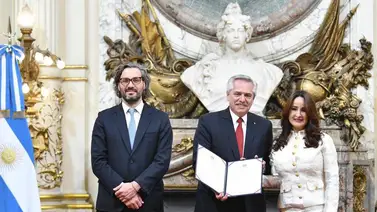 Stella Lugo entrega cartas credenciales como embajadora de Venezuela en Argentina Stella Lugo entrega cartas credenciales como embajadora de Venezuela en Argentina