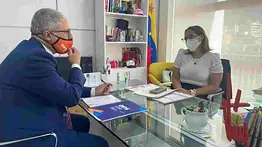 Ministra de Salud sostiene reunión con representante de la OPS en Venezuela