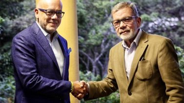 Integrantes de la mesa del diálogo en Venezuela se reúnen en Noruega