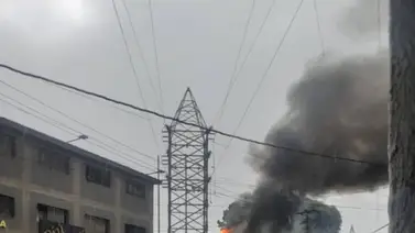 Reportan explosión en torre de Corpoelec de El Junquito Reportan explosión en torre de Corpoelec de El Junquito