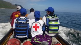 Habitantes de Puerto Maya afectados por lluvias reciben insumos