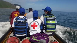 Habitantes de Puerto Maya afectados por lluvias reciben insumos