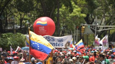 En fotos: Venezolanos marchan en apoyo al Gobierno Nacional este #9Ago