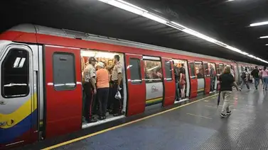 Metro de Caracas activa vía única entre El Valle y Plaza Venezuela Metro de Caracas activa vía única entre El Valle y Plaza Venezuela