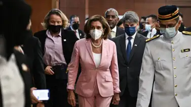 Nancy Pelosi aterriza en Taiwán a pesar de las advertencias de China Nancy Pelosi aterriza en Taiwán a pesar de las advertencias de China