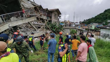 Al menos 10 muertos por el terremoto en Filipinas