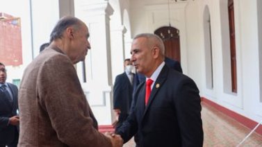 Freddy Bernal se reúne con representante colombiano en Táchira