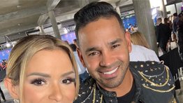 Anmarie Camacho y el pelotero Jesús Guzmán en la dulce espera (+Video)
