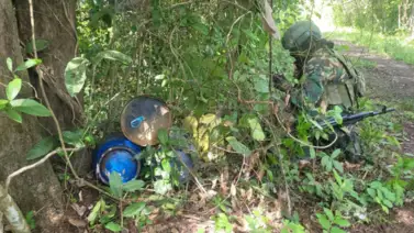 FANB desactiva tres artefactos explosivos y una trampa con granada en puntos fronterizos FANB desactiva tres artefactos explosivos y una trampa con granada en puntos fronterizos