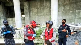 Colapsa muro perimetral del Paseo La Castellana: Una persona resultó lesionada