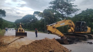 En imágenes: Así van los trabajos en la carretera Panamericana