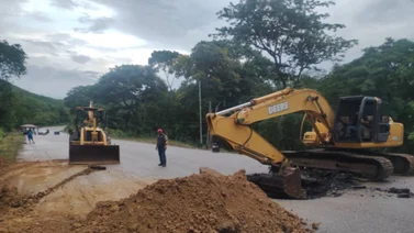En imágenes: Así van los trabajos en la carretera Panamericana