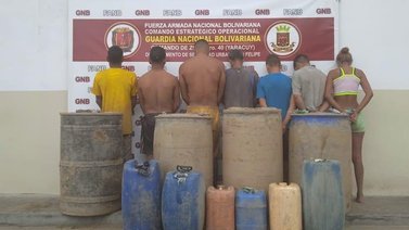 Desarticulan banda en Yaracuy por contrabando de gasolina