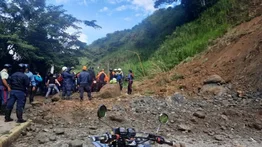 Fallece motorizado por deslizamiento de tierra en Mérida