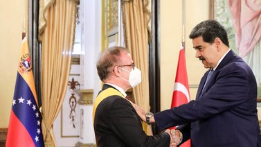 Embajador de Turquía culmina misión diplomática en Venezuela