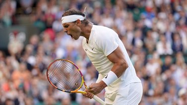 Rafael Nadal se repone y pasa a semifinales de Wimbledon