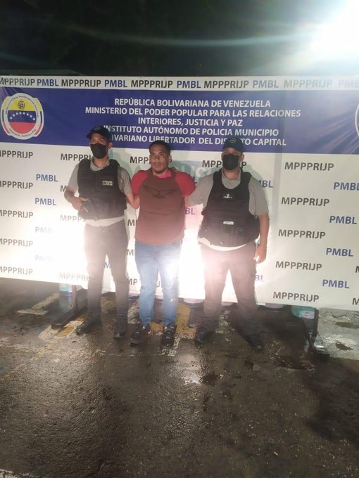 PoliCaracas capturó a violador prófugo Emery Jesús Hernández Tovar