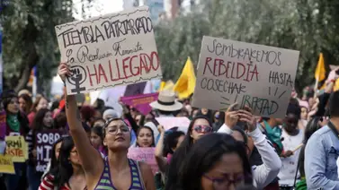 Feminismo en Ecuador marcha en contra del racismo Feminismo en Ecuador marcha en contra del racismo