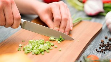 Cómo sostener el cuchillo de cocina