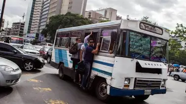 Transporte público de Caracas operativo 80% Transporte público de Caracas operativo 80%
