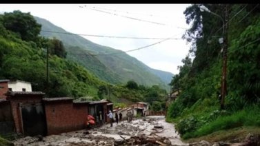 Lluvias registradas en las últimas horas afectaron 18 viviendas en Valera