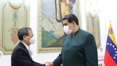 Presidente Maduro se reúne en Miraflores con el embajador de China en Venezuela Presidente Maduro se reúne en Miraflores con el embajador de China en Venezuela