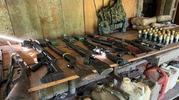 FANB destruye depósito clandestino de armas, municiones y explosivos