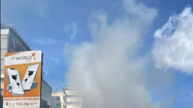 Dos heridos deja explosión por gas en local de Chacao