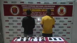 FANB captura a dos hombres con 1.200 detonadores eléctricos