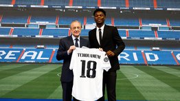 ¡Refuerzo merengue! Aurélien Tchouaméni fue presentado como nuevo jugador del Real Madrid