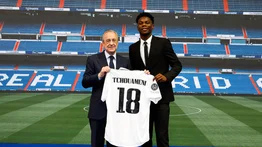 ¡Refuerzo merengue! Aurélien Tchouaméni fue presentado como nuevo jugador del Real Madrid