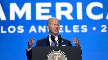 Activista interrumpe a Joe Biden en ceremonia de Cumbre de Las Américas