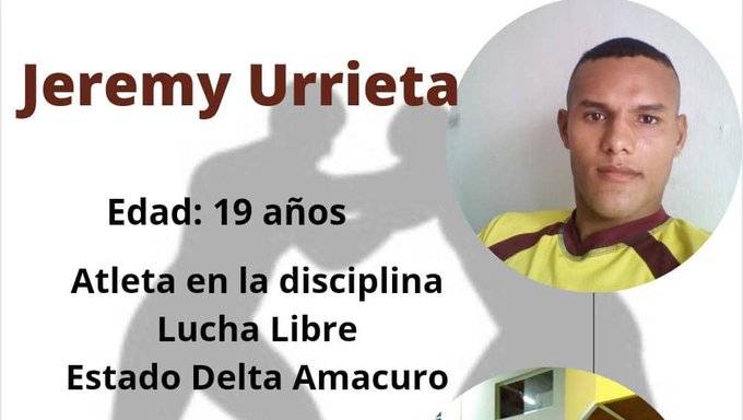 Servicio Público: ayudemos al atleta Jeremy Urrieta a ir al Campeonato Panamericano Servicio Público: ayudemos al atleta Jeremy Urrieta a ir al Campeonato Panamericano