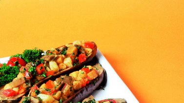 Berenjenas rellenas: el encanto de lo simple