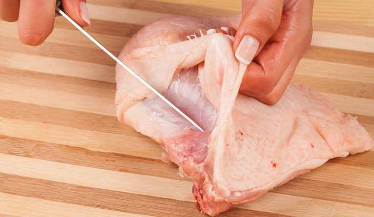 Aprende la técnica para limpiar y trocear el pollo en partes