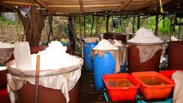 Desmantelan laboratorio clandestino de drogas sintéticas en México Desmantelan laboratorio clandestino de drogas sintéticas en México