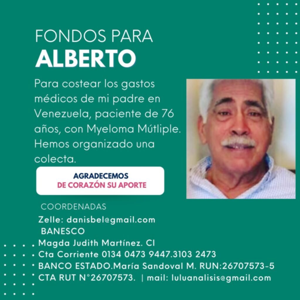 Servicio Público: Ayudemos al señor Alberto Sandoval Servicio Público: Ayudemos al señor Alberto Sandoval