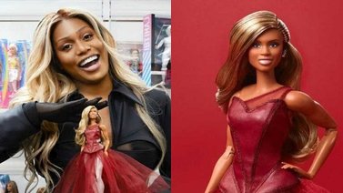 Mattel honra a la actriz Laverne Cox con su primera Barbie transexual