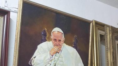 ¡De España al Vaticano! Un retrato para el Papa Francisco