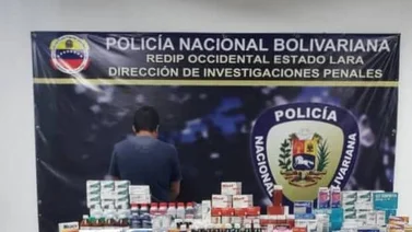 Capturan a un hombre señalado por contrabando de medicinas en Lara