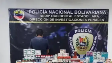 Capturan a un hombre señalado por contrabando de medicinas en Lara Capturan a un hombre señalado por contrabando de medicinas en Lara